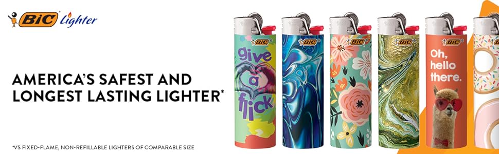 BIC America's Safest And Longest Lasting Lighter 