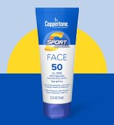 Coppertone SPORT Sunscreen for Face SPF 50