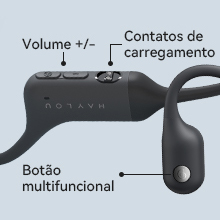 Fones de ouvido de condução óssea fones de ouvido sem fio fones de ouvido bluetooth fones de ouvido