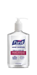 purell, prime defense, best sanitizer