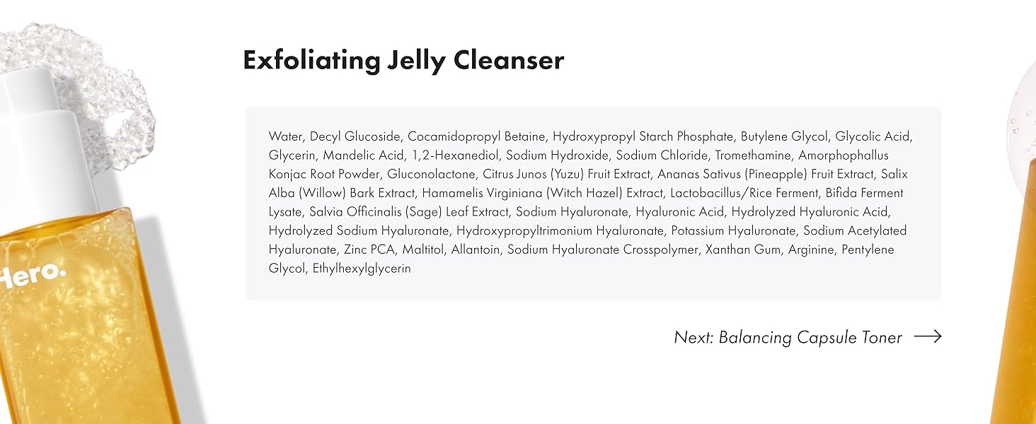 Exfoliating Jelly Cleanser