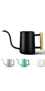 Black Indoor Watering Can with Long Spout - 35oz