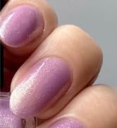 gel nail polish light purple red alternative treatment enriched nail health color gel top coat base