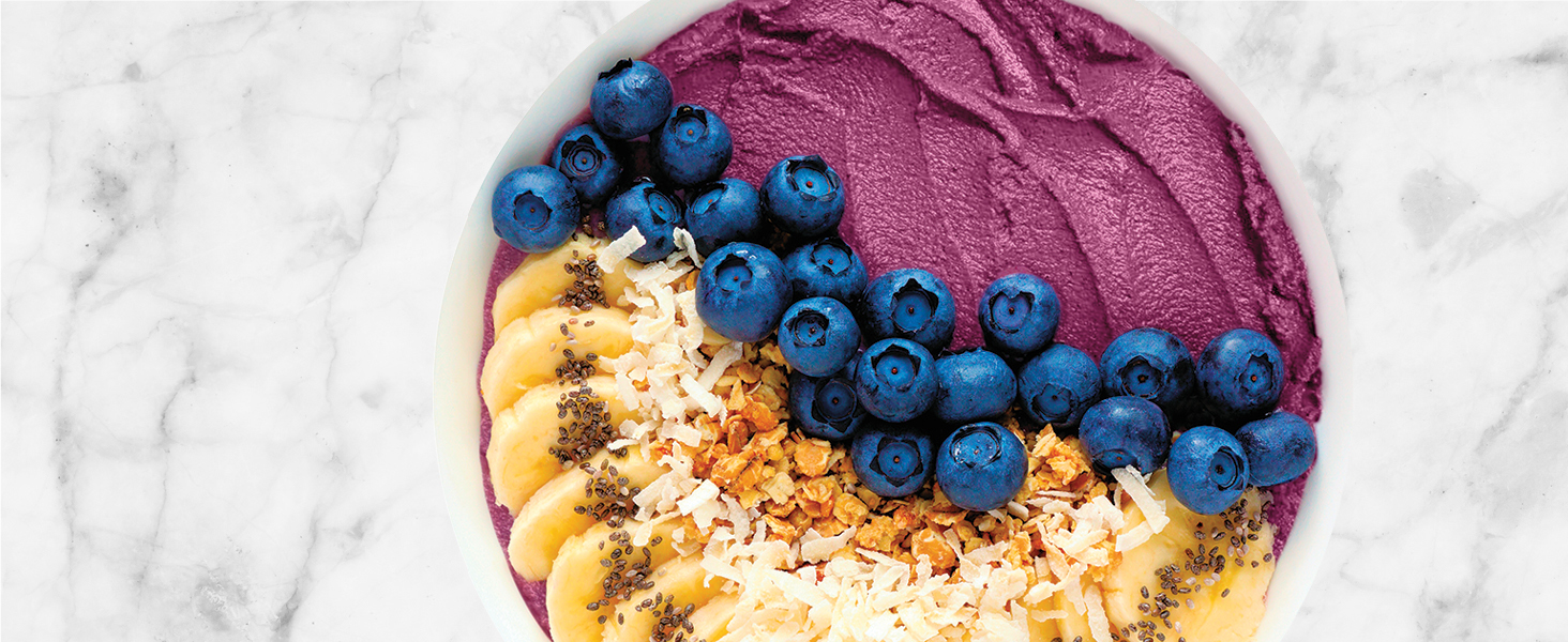 Perfectly thick smoothie bowls