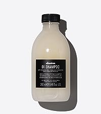 Davines OI Shampoo depicted on a flat background