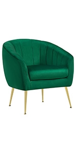 velvet accent chair 