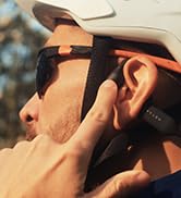Auscultadores de condução óssea HAYLOU PurFree Fones de ouvido Bluetooth 5.2 esportivos de ouvido...