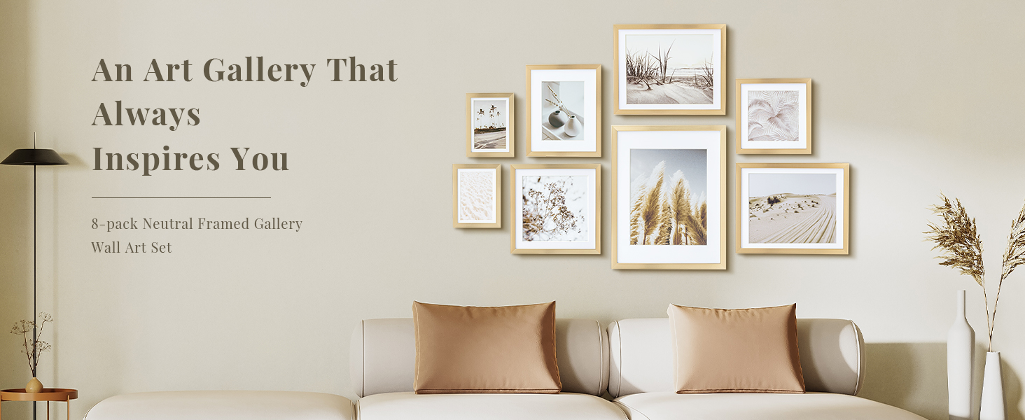 gallery wall frame set