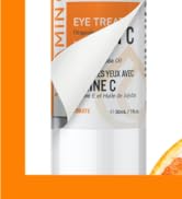 All Natural Advice Vitamin C Eye Cream for Dark Circles, Fine Lines & Lifting Hydration, with Hya...