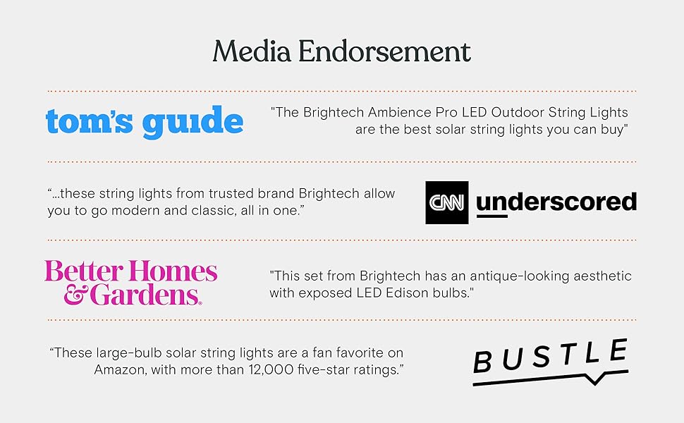 Brightech Media Endorsement