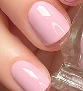 gel nail polish light pink alternative treatment enriched nail health color gel top coat base set