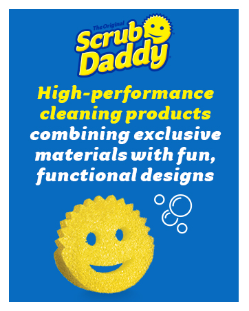 scrub daddy mommy flex texture cleaning sponge scrubber scourer scratch-free non toxic original