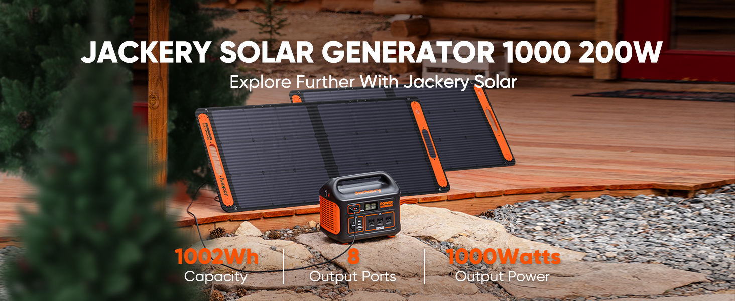 Solar Generator 1000 200W