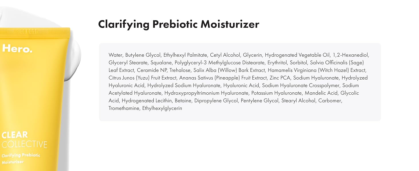 Clarifying Prebiotic Moisturizer