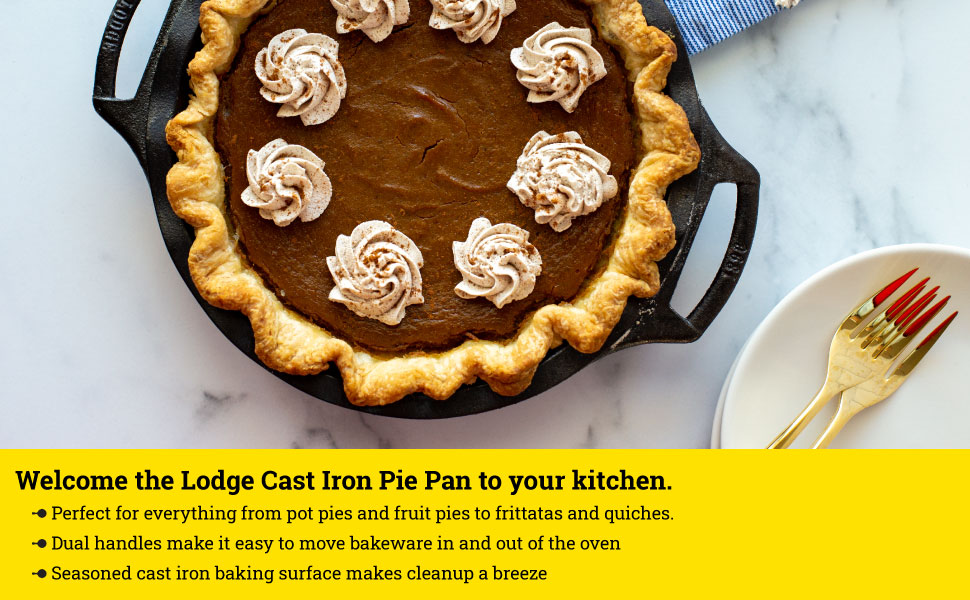 Lodge Cast Iron Pie Pan