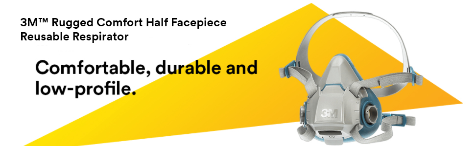 Rugged Comfort Half Facepiece Reusable Respirator