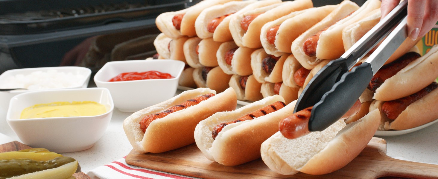 24 hot dogs