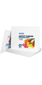 12x16 inch painting canvas panels 14 pack