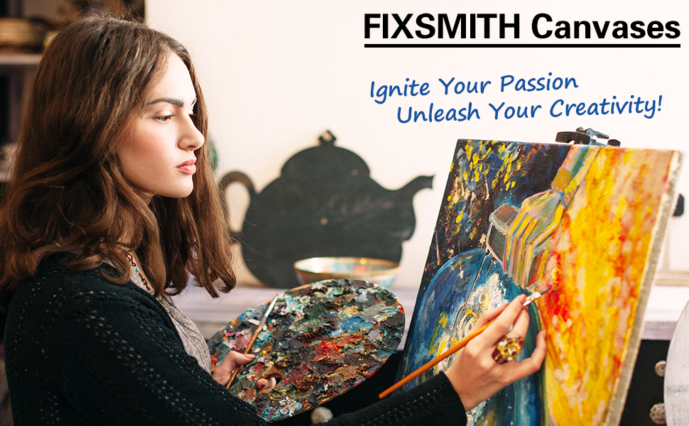 FIXSMITH CANVASES FOR PAINTING 