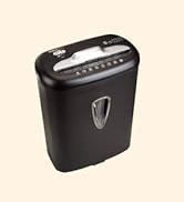 Amazon Basics 8-Sheet Cross Cut Paper Shredder and Credit Card Shredder with 4.1 Gallon Bin