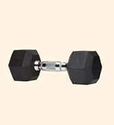 Amazon Basics Rubber Encased Hex Dumbbell Hand Weight