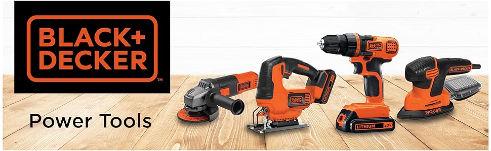 black and decker power tools