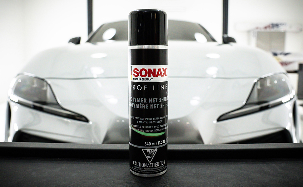 sonax polymer net shield wax sealant vehicle spray