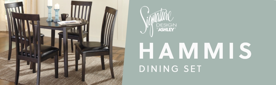 hammis dining room set signature design by ashley furniture casual
