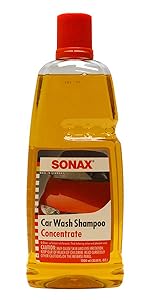 sonax car wash shampoo detailing