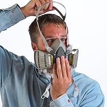 6300 disposable respirator mask