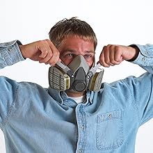 6300 disposable respirator mask