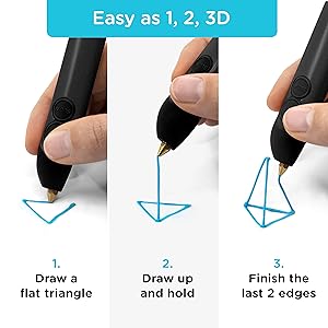 3Doodler Create+, 3d pen, 3d printing pen, 3d art, 3d pen for teens, professional 3d pen