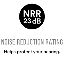 Noise Reduction Rating 23db