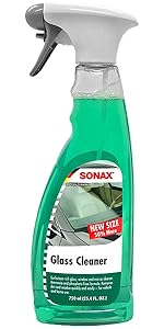 sonax glass cleaner waterspots