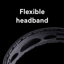 Flexible headband