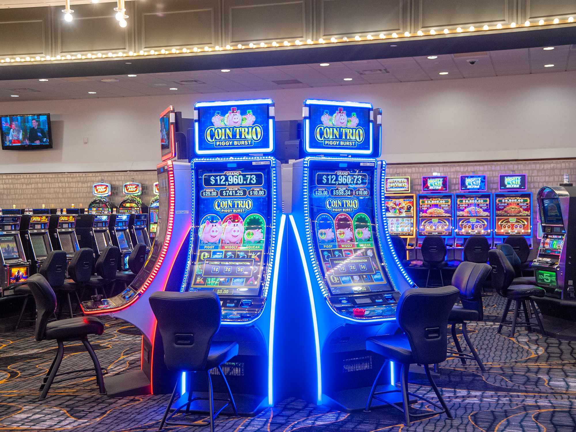 Mark Twain Casino Floor Slot Machines