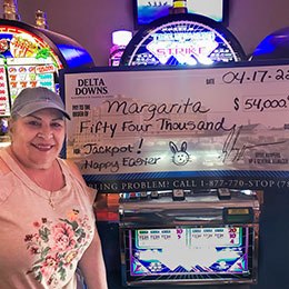 Margarita - Winner at Delta Downs