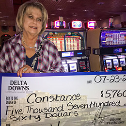 Constance - Winner at Delta Downs