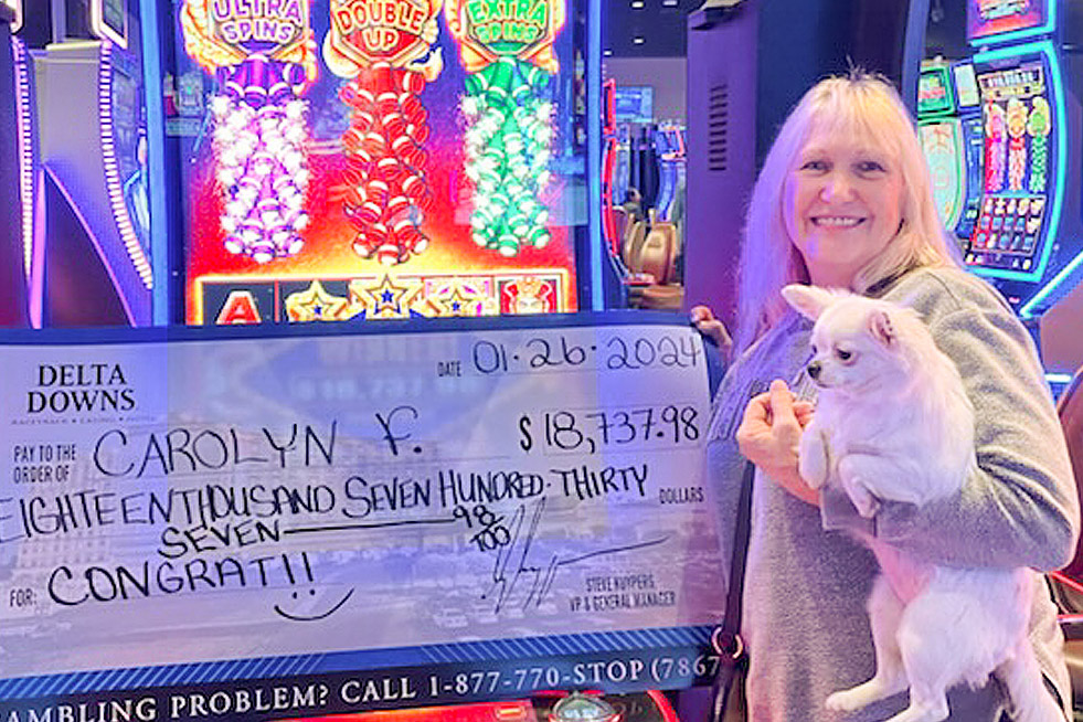 Winner Carolyn F - $18,737