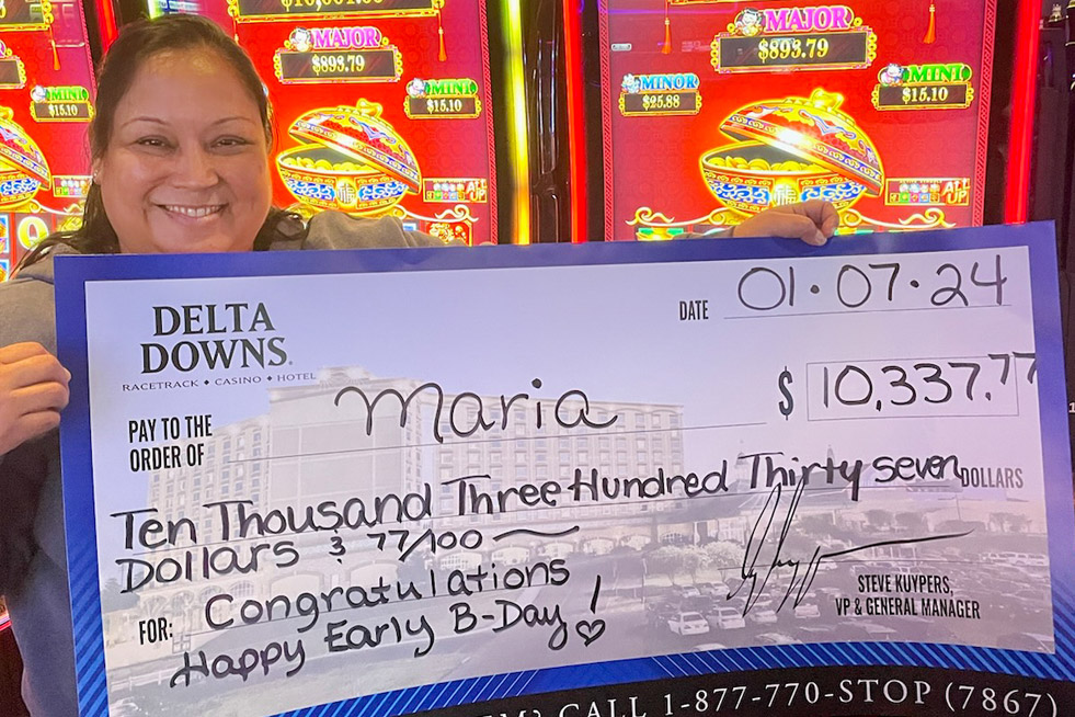 Winner Maria S - $10,377