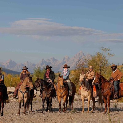 Jackson Hole Horseback Riding in the Bridger-Teton National Forest