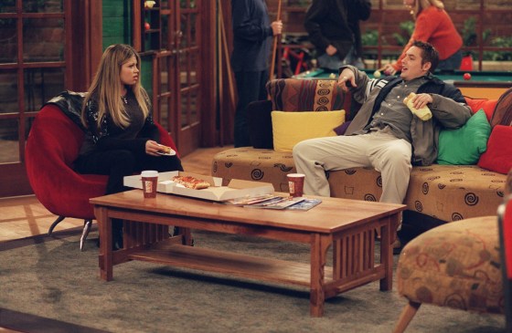 Danielle Fishel and Will Friedle in the "Boy Meet World" episode "She's Having My Baby Back Ribs".