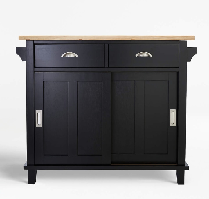 Belmont Black Kitchen Island