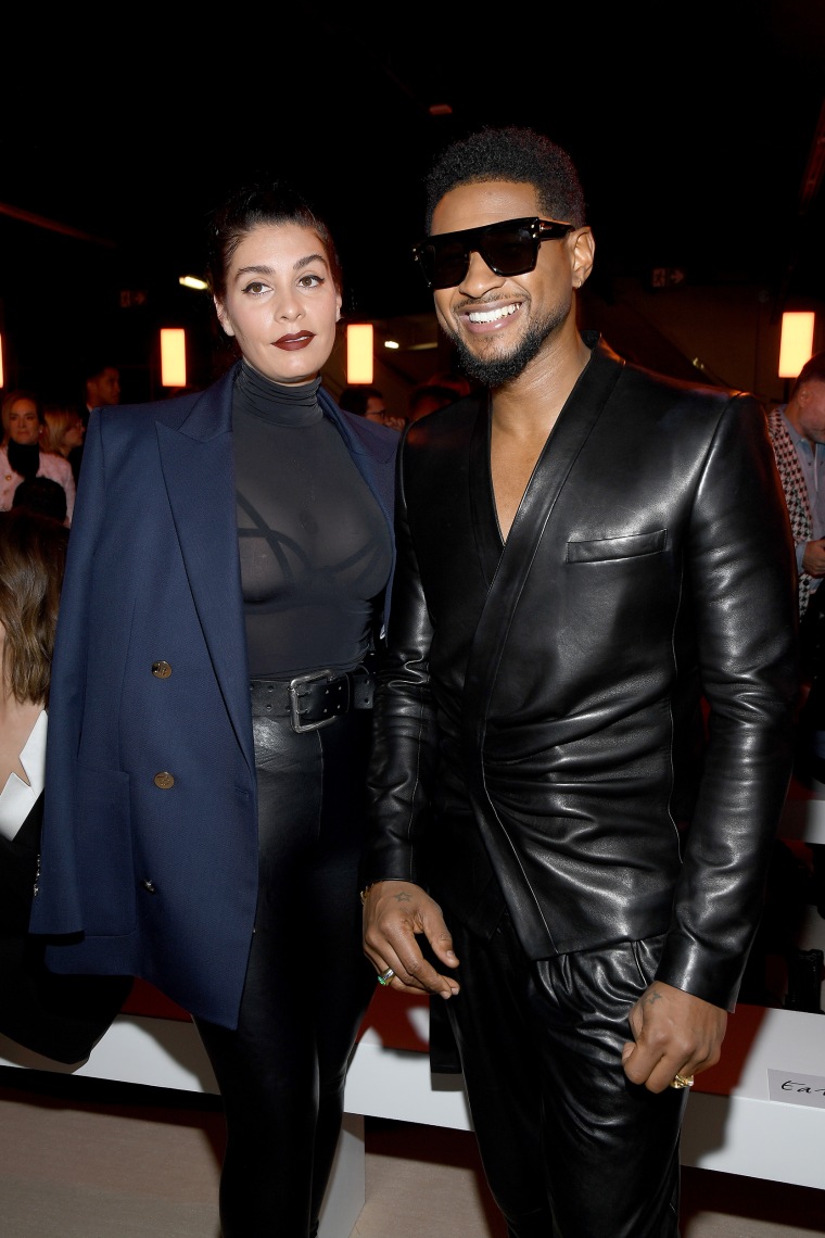 Jenn Goicoechea and Usher