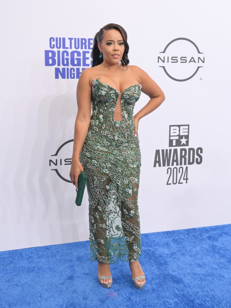 Angela Simmons at the 2024 BET Awards.