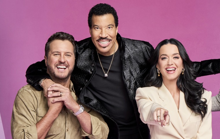 Luke Bryan, Lionel Richie, Katy Perry.