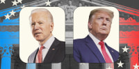 Photo Illustration: Joe Biden and Donald Trump