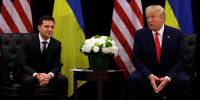 Donald Trump and Volodymyr Zelenskyy