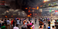 Image: TOPSHOT-BANGLADESH-UNREST-STUDENTS