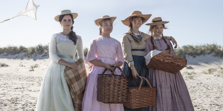 Emma Watson, Florence Pugh, Saoirse Ronan and Eliza Scanlen in \"Little Women.\"